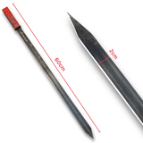 ARTC 6 Pcs BBQ Skewers Set, Turkish Skewers with Wooden Handle, Stainless Steel Kebab Skewers, for Koobideh Kabab, Turkish Style BBQ