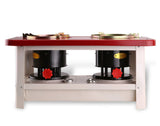 ARTC FireWheel Portable Kerosene Stove – Single & Double Burner Cooking Stove – Durable, Energy Efficient, Safe & Easy to Use – For Home, Outdoor, and Emergency Cooking