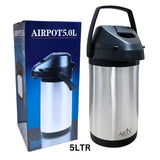 ARTC Stainless Steel Rotating Air Pot Hot & Cold Beverage Dispenser