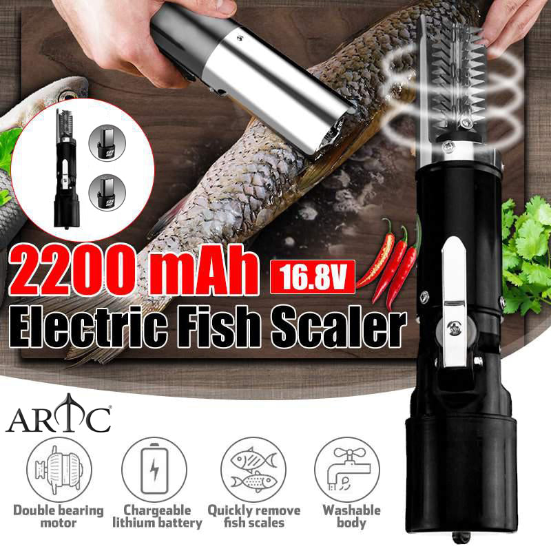 Rechargeable Fish Scaler/ Scale Remover- Kitchen Seafood Fish Cleaner –  ARTCmart