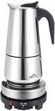 Espresso Coffee Maker Mocha Pot With Mini Electric Hot Plate YQ-105