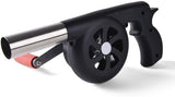 Manually Camping Hand Powered BBQ Fan Air Blower