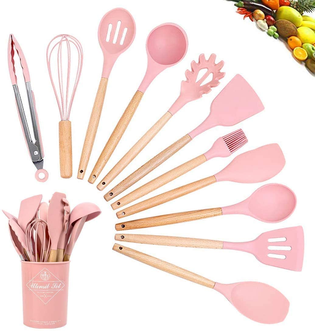 Artboil Mini Cooking Utensils set, 8 Silicone Cooking Supplies, Cupcake  Baking Supplies with Decorating Tools Set, Kitchen Utensils Baking Set for