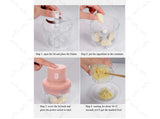 Intelligent Wireless Mini Garlic Machine / Electric Meat Chopper 250ml