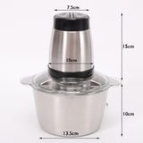 ARTC Stainless Steel Food, Meat and Vegetable Chopper, Grinder