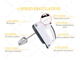 ARTC 7 Speed Scarlett Hand Mixer