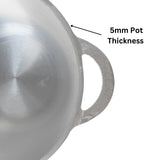 ARTC Cast Iron Cooking Pot with Lid – Heavy Duty Round Casserole for Gas Stove Size 20cm to 28cm