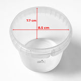 ARTC 300ml Plastic Food Storage Containers with Lids – Set of 3, Airtight, Leakproof, BPA-Free