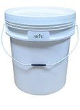 ARTC White 18L Paint and Resin Pail Bucket