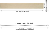 ARTC 10 Pcs Impulse Sealer Element Spare Repair Parts Kit, 10 Packs of Heat Seal Strips Replacement Elements Heating Element Service for SF-200, SF-300 and SF-400