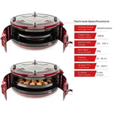 Home Type Round Toaster Oven / Pizza Oven