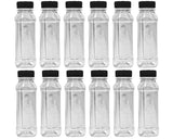 ARTC Plastic Juice Bottles Clear With Caps Milk Bottle Water Bottles For Kids Empty Bottle Zamzam Water Gym Water Bottle Reusable Plastic Juice Bottle Leak Proof