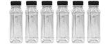 ARTC Plastic Juice Bottles Clear With Caps Milk Bottle Water Bottles For Kids Empty Bottle Zamzam Water Gym Water Bottle Reusable Plastic Juice Bottle Leak Proof