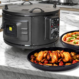 Home Type Electric Round Toaster Oven Pizza Oven