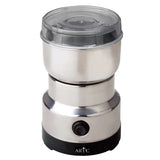 ARTC Household Electric Mill Grinder Machine 150W 2 PIN Stainless Steel Electric Spice Coffee Nut Grain Grinder, Multi‑Function Crusher Mill Blender Kitchen Tool