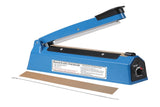Impulse Heat Sealer Manual Bags Sealing Machine for Plastic PE PP with Extra Replacement Element Grip