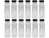 ARTC Plastic Juice Bottles Clear With Caps Milk Bottle Water Bottles For Kids Empty Bottle Zamzam Water Gym Water Bottle Reusable Plastic Juice Bottle Leak Proof