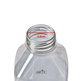 ARTC Plastic Juice Bottles Clear With Caps Milk Bottle Water Bottles For Kids Empty Bottle Zamzam Water Gym Water Bottle Reusable Plastic Juice Bottle Leak Proof