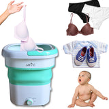 ARTC Portable Mini Washing Machine – Compact and Collapsible, 1.8kg Capacity for Small Spaces, Travel, and Quick Washes