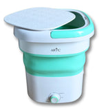 ARTC Portable Mini Washing Machine – Compact and Collapsible, 1.8kg Capacity for Small Spaces, Travel, and Quick Washes