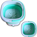 ARTC Portable Mini Washing Machine – Compact and Collapsible, 1.8kg Capacity for Small Spaces, Travel, and Quick Washes