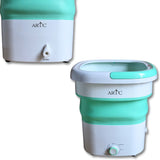 ARTC Portable Mini Washing Machine – Compact and Collapsible, 1.8kg Capacity for Small Spaces, Travel, and Quick Washes