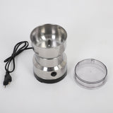 ARTC Household Electric Mill Grinder Machine 150W 2 PIN Stainless Steel Electric Spice Coffee Nut Grain Grinder, Multi‑Function Crusher Mill Blender Kitchen Tool