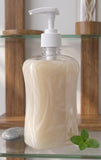ARTC 500ml Refillable Empty Clear Soap Dispenser Bottle – Ergonomic Plastic Liquid Hand Soap Pump Container for Bathroom Vanity & Kitchen Sink, Lotion, Dish Soap – (Pack of 3)