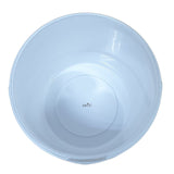 ARTC White Plastic Bucket With Lid Yogurt Container multipurpose bucket (Set of 3, White)