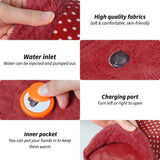 ARTC Hot Water Bag Electric Heating Pad Hot Bags for Pain Relief Heating Bag Hot Pack (Assorted Design & Color)