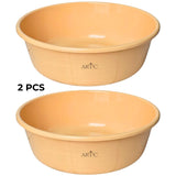 ARTC Plastic Basin Tub – Multipurpose Round Household Utility Tub for Washing, Cleaning & Storage – Durable, Lightweight