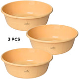 ARTC Plastic Basin Tub – Multipurpose Round Household Utility Tub for Washing, Cleaning & Storage – Durable, Lightweight