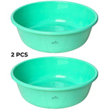 ARTC Plastic Basin Tub – Multipurpose Round Household Utility Tub for Washing, Cleaning & Storage – Durable, Lightweight