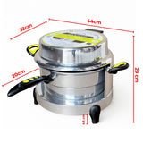 Arabic Bread Maker Oven Electric Mini Oven with Italian Technology Heating Element for Pita, Roti, Flatbreads, Mini Pizzas & More