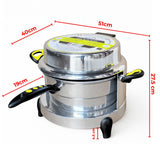 Arabic Bread Maker Oven Electric Mini Oven with Italian Technology Heating Element for Pita, Roti, Flatbreads, Mini Pizzas & More