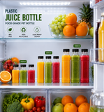 ARTC Plastic Juice Bottles Clear With Caps Milk Bottle Water Bottles For Kids Empty Bottle Zamzam Water Gym Water Bottle Reusable Plastic Juice Bottle Leak Proof