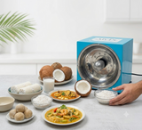 ARTC Commercial Coconut Scraper And Grater For Kitchen And Restaurant And Hotel Catering, Stainless Steel, Coconut Cutter And Shredder Machine Electric