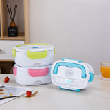 ARTC Electric Lunch Box 1.2L – Portable Food Warmer with Removable Stainless Steel Container, Leak-Proof Design, Spoon & Power Cable for Office, Travel, and School