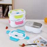 ARTC Electric Lunch Box 1.2L – Portable Food Warmer with Removable Stainless Steel Container, Leak-Proof Design, Spoon & Power Cable for Office, Travel, and School