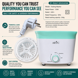 ARTC Portable Mini Washing Machine – Compact and Collapsible, 1.8kg Capacity for Small Spaces, Travel, and Quick Washes