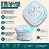 ARTC Portable Mini Washing Machine – Compact and Collapsible, 1.8kg Capacity for Small Spaces, Travel, and Quick Washes