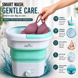 ARTC Portable Mini Washing Machine – Compact and Collapsible, 1.8kg Capacity for Small Spaces, Travel, and Quick Washes