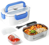 ARTC Electric Lunch Box 1.2L – Portable Food Warmer with Removable Stainless Steel Container, Leak-Proof Design, Spoon & Power Cable for Office, Travel, and School