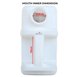 ARTC Natural Color Plastic Jerry Can, Storage