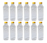 ARTC Plastic Juice Bottles Clear With Caps Milk Bottle Water Bottles For Kids Empty Bottle Zamzam Water Gym Water Bottle Reusable Plastic Juice Bottle Leak Proof