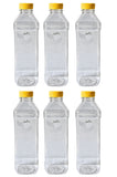ARTC Plastic Juice Bottles Clear With Caps Milk Bottle Water Bottles For Kids Empty Bottle Zamzam Water Gym Water Bottle Reusable Plastic Juice Bottle Leak Proof