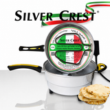 Silver Crest Arabic Bread Maker Oven – 28cm Electric Mini Oven with Italian Technology Heating Element for Pita, Roti, Flatbreads, Mini Pizzas & More