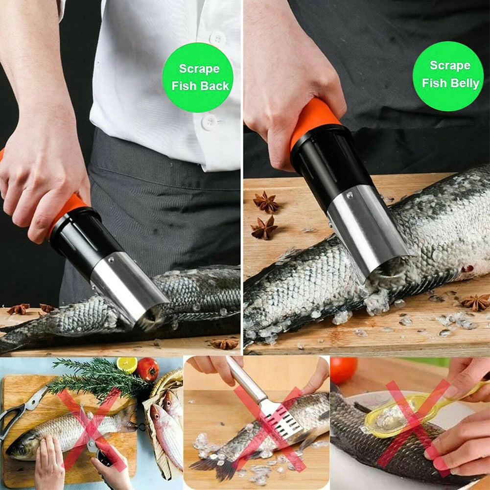 Rechargeable Fish Scaler/ Scale Remover- Kitchen Seafood Fish