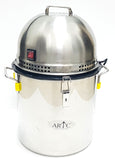 Round electric ultra butter churning machine for Organic Dairy.