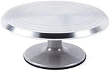 Stainless Steel Cake Turntable and Revolving Cake Decorating Stand